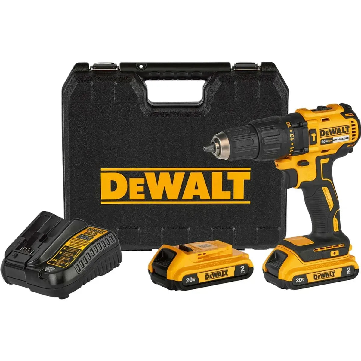 Kit Taladro Dеwаlt Оrіgіnаl + 47 Accesorios [2 BATERÍAS DE 98V]