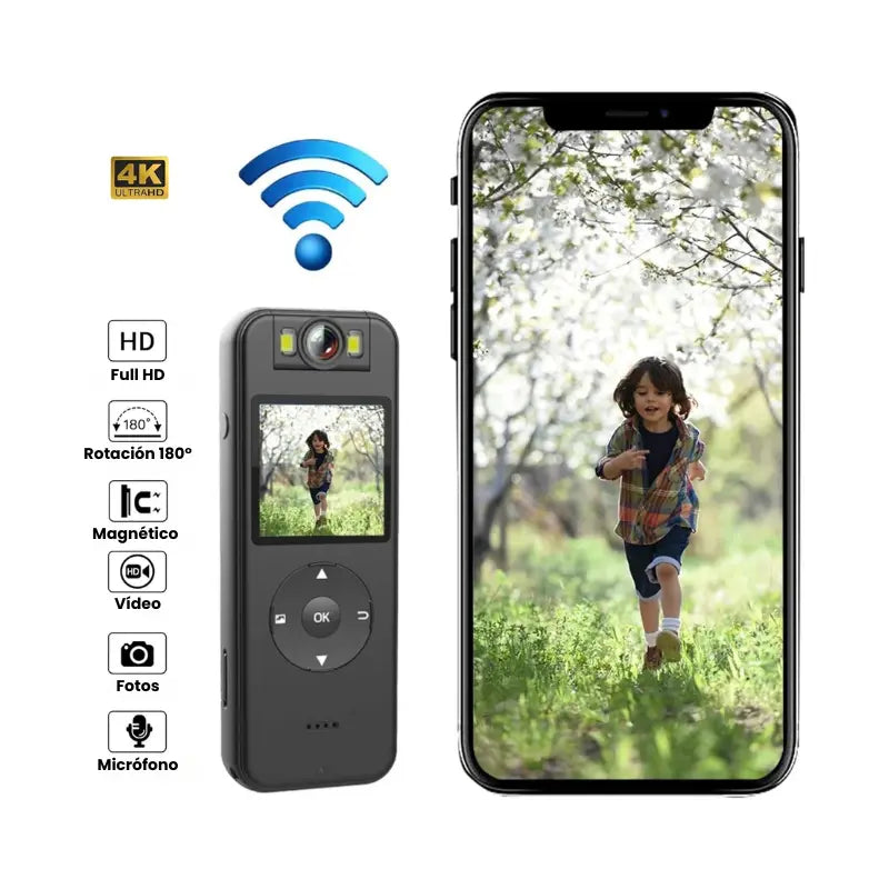 Cámara Portátil Corporal 4K GоРrо
